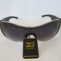 Newest Style Popular Oval or Shield Women's Sunglasses with Black or Brown Lens