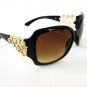 New Style Brand New High Fashion Women's Brown Sunglasses, Shades & Rhinestones