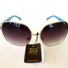 Popular Style Round or Oval Women's Sunglasses With Smoke Black Lens # IG9485M