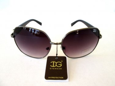 Popular Style Brand New Round or Oval Women's Smoke Black Sunglasses & Shades