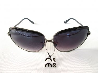 New Style Nice Looking Round Oval Women Sunglasses, Shades With Light Black Lens