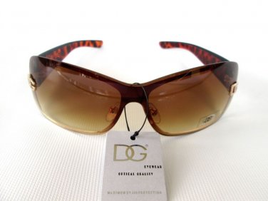 Nice Brand New Tortoise Round Oval Women Sunglasses & Shades With Brown Lens