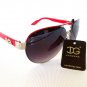Nice Brand New Arrival Round Oval Women Sunglasses & Shades With Smoke Lens.