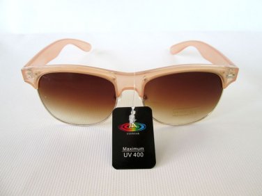 Black or Brown Lens Women Aviator Sunglasses With Multi-color & Beige Frames