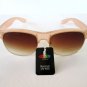 Black or Brown Lens Women Aviator Sunglasses With Multi-color & Beige Frames
