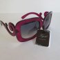 Brand New High Fashion Popular Women's Sunglasses with Pink Frames & Smoke Lens.