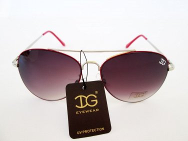 Popular Design Sunglasses with Black and Brown Lens, Metal & Plastic Frames