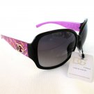 New Women Oval Sunglasses & Eyewear with Black, Smoke Lens & Purple Frames