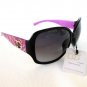 New Women Oval Sunglasses & Eyewear with Black, Smoke Lens & Purple Frames