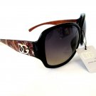 New Good Looking Women's Oval Sunglasses and Shades with Black or Dark Lens