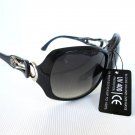 Good Looking Women Sunglasses With Black & Tortoise Frames, Black & Brown Lens