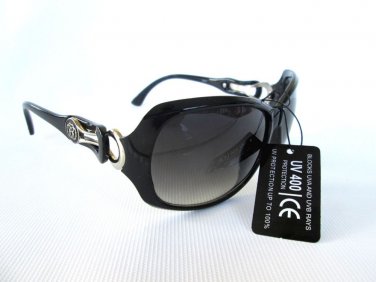Good Looking Women Sunglasses With Black & Tortoise Frames, Black & Brown Lens