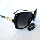 New Arrival Women Sunglasses with Black, Brown, Tortoise Frames with Gold Temple