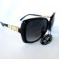 New Arrival Women Sunglasses with Black, Brown, Tortoise Frames with Gold Temple