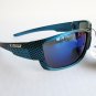 Good Outdoor Men's Sporty Sunglasses and Shades with Blue Lens and Blue Frames