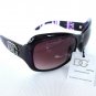 Good New Style Round Oval Women's Sunglasses & Shades With Smoke & Purple Frame