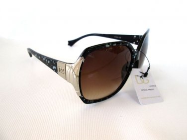 Women's Sunglasses & Eyewear With Brown Lens & Multi-color Silver Frames