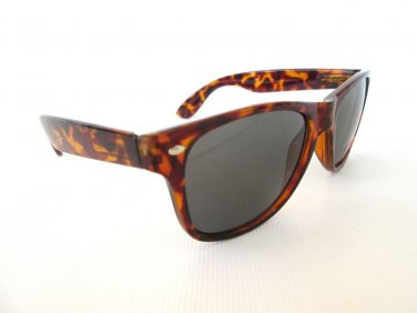 Men Sunglasses Wayfarer Aviator Style with Tortoise Frames & Brown Lens  - NEW!