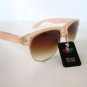 Women Sunglasses Wayfarer Style Black Frame with Light Green Lens  - NEW!
