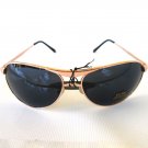 Good Style Men's Aviator Sunglasses & Eyewear with Metal Frames & Black Lens