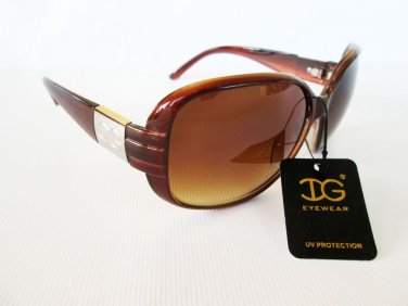 Brand New Fashion Good Light Weight Women's Sunglasses & Shades with Brown Lens