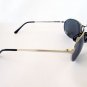 Brand New Aviator Men's Sunglasses With Light Black Lens & Silver Metal Frames