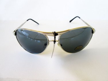 Top Seller Aviator Style Men Sunglasses & Shades with Metal Frames & Smoke Lens