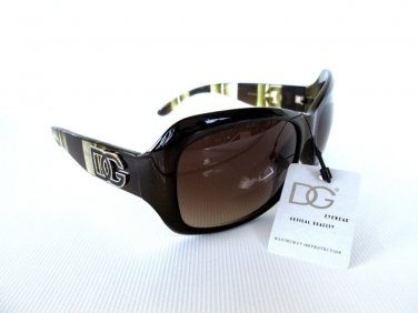 Good New High Fashion Oval Women's Sunglasses & Shades With Smoke or Dark Lens