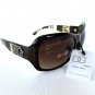 Good New High Fashion Oval Women's Sunglasses & Shades With Smoke or Dark Lens