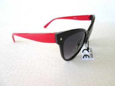 Brand New Popular Style Cat Eye Women's Sunglasses & Shades with Black Lens