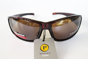 Multi-color Shades Shatter Resistant Lens with Black and Brown Color