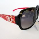 Multi-color Women Sunglasses with Black Brown Lens and Blue, Red, Purple Frame