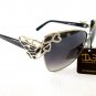 Latest Style Women Sunglasses with Butterfly Lens and Light Black Lens - NEW