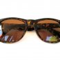 Popular Style Brand New Unisex Aviator Sunglasses With Tortoise Brown Lens