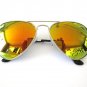 Most Popular Design Men's Aviator or Shades Sunglasses with Yellow Mirror Lens