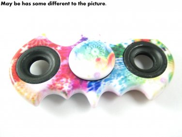 Fidget Finger Spinner Hand Focus Spin Steel EDC Bearing Stress ADHD ABS Toy Gift 02073-FSBADMANnR-W