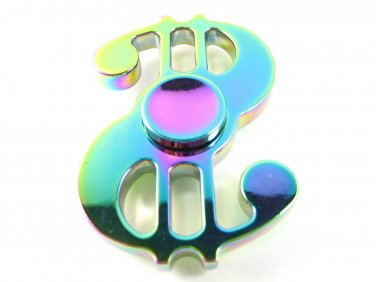 Fidget Finger Spinner Hand Focus Spin Steel EDC Bearing Stress ADHD ABS Toy Gift 02076-FSMONEYnnMI