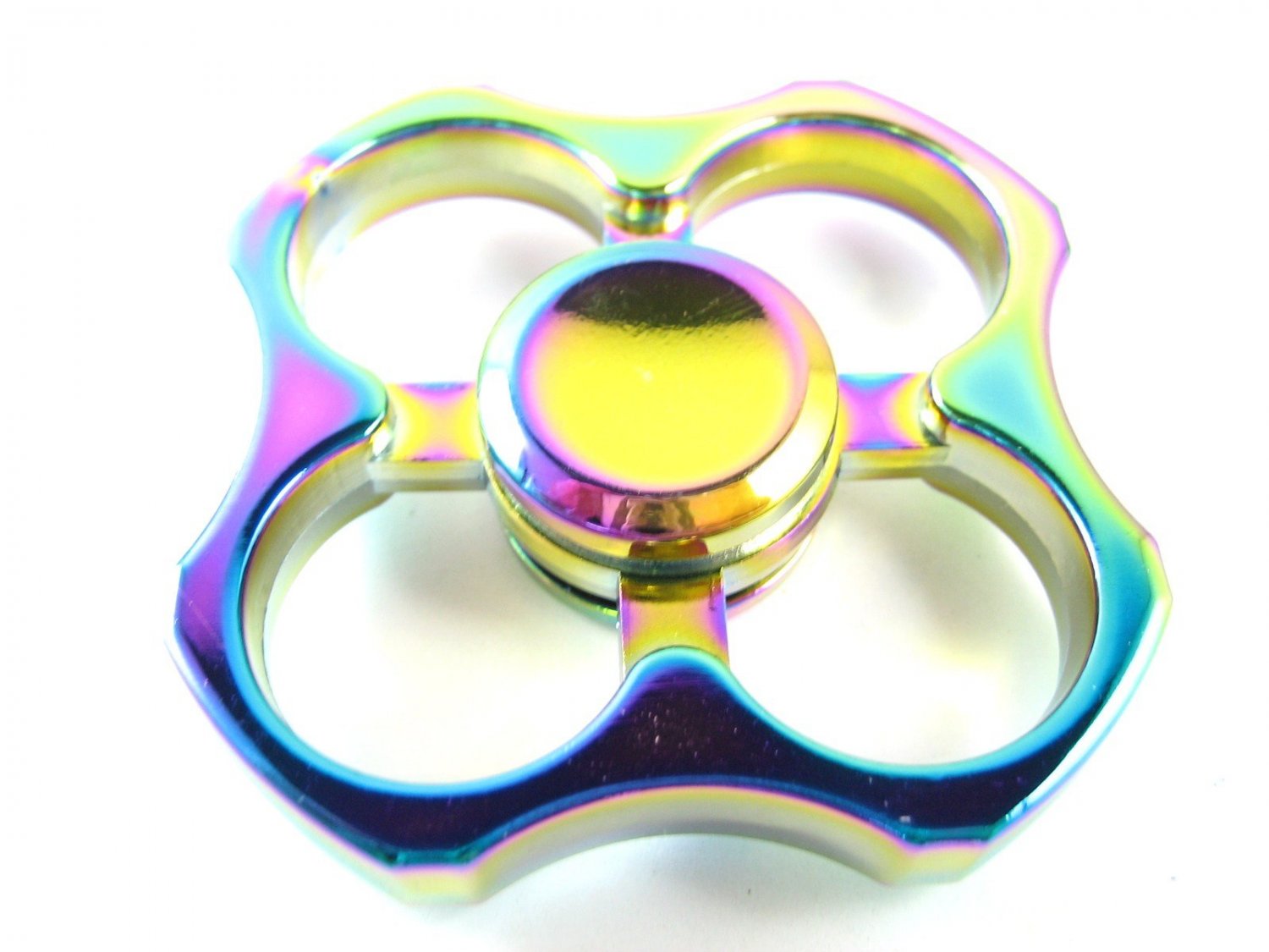 Fidget Finger Spinner Hand Focus Spin Steel EDC Bearing Stress ADHD ABS ...