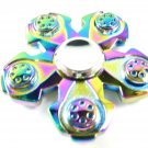 Fidget Finger Spinner Hand Focus Spin Steel EDC Bearing Stress ADHD ABS Toy Gift 02079-FS5LEAFnnMI