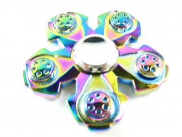 Fidget Finger Spinner Hand Focus Spin Steel EDC Bearing Stress ADHD ABS Toy Gift 02079-FS5LEAFnnMI