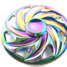 Fidget Finger Spinner Hand Focus Spin Steel EDC Bearing Stress ADHD ABS Toy Gift 02080-FSCIRFIREnMI