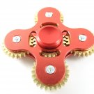 Fidget Finger Spinner Hand Focus Spin Steel EDC Bearing Stress ADHD ABS Toy Gift 02084-FS4TOOTHnR-D