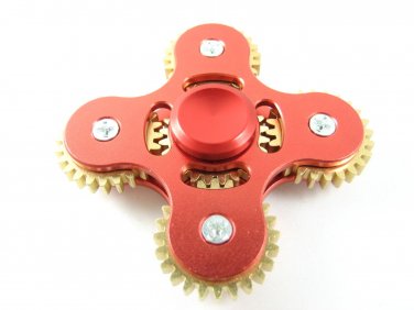 Fidget Finger Spinner Hand Focus Spin Steel EDC Bearing Stress ADHD ABS Toy Gift 02084-FS4TOOTHnR-D