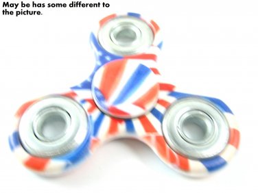 Fidget Finger Spinner Hand Focus Spin Steel EDC Bearing Stress ADHD ABS Toy Gift 02087-FSUSFLAGnnS