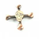 Fidget Finger Spinner Hand Focus Spin Steel EDC Bearing Stress ADHD ABS Toy Gift 02098-FSSKULLHnD