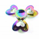 Fidget Finger Spinner Hand Focus Spin Steel EDC Bearing Stress ADHD ABS Toy Gift 02012-FSHEARTnnnMI