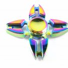 Fidget Finger Spinner Hand Focus Spin Steel EDC Bearing Stress ADHD ABS Toy Gift 02014-FSFOURCORnnMI