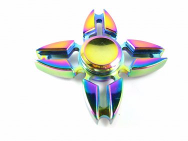 Fidget Finger Spinner Hand Focus Spin Steel EDC Bearing Stress ADHD ABS Toy Gift 02014-FSFOURCORnnMI