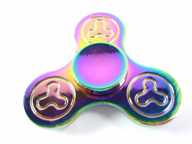 Fidget Finger Spinner Hand Focus Spin Steel EDC Bearing Stress ADHD ABS Toy Gift 02015-FSFLOWERnnnMI
