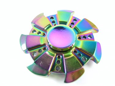 Fidget Finger Spinner Hand Focus Spin Steel EDC Bearing Stress ADHD ABS Toy Gift 02016-FSGEARnnnnnMI